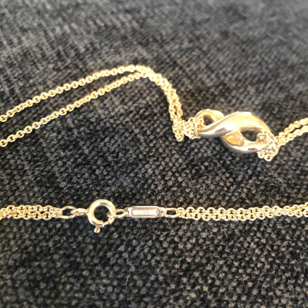 Tiffany & Co. Double Strand Infinity Necklace - Picture 6 of 8